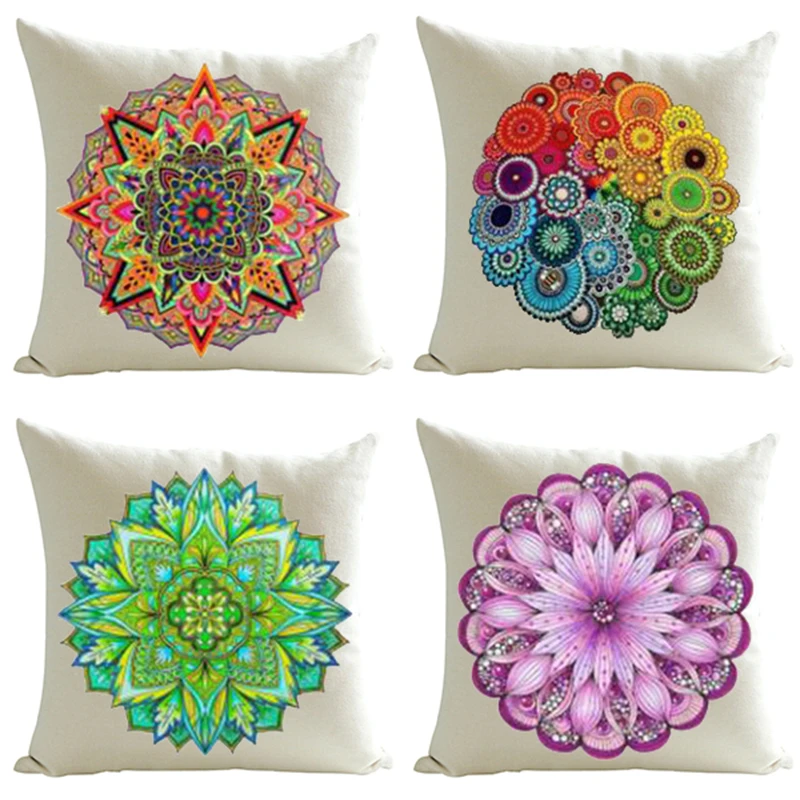 Наволочки в богемном стиле геометрические домашние декоративные наволочки