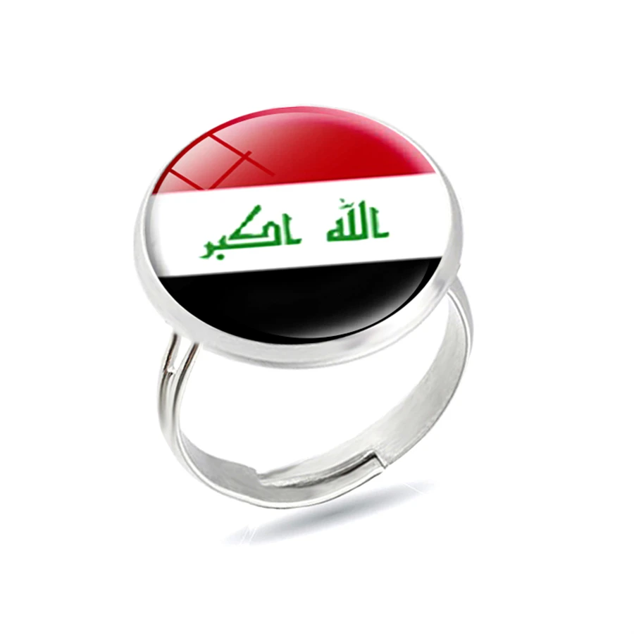 Настраиваемые национальные кольца с флагами турецкие Израиль Саудовская Аравия