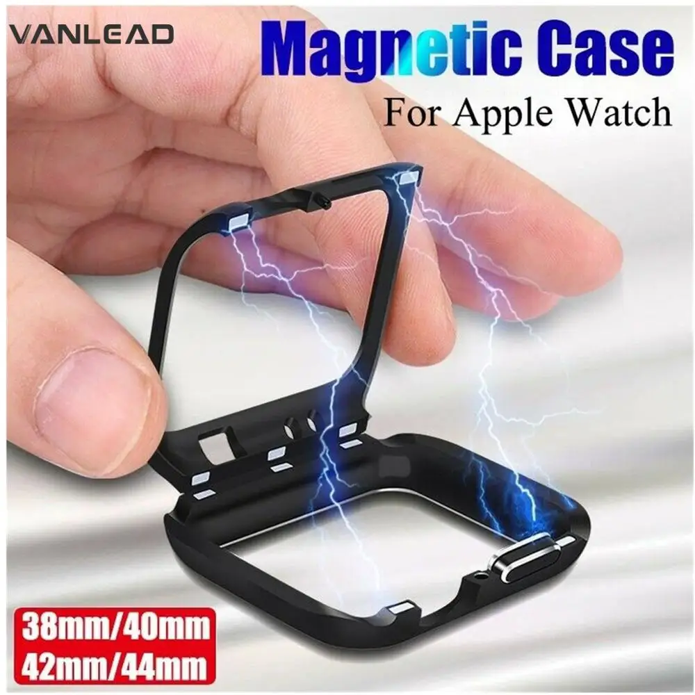 Защитный чехол аксессуары для умных часов Магнитный защитный iPhone Watch 40 42 38 44 мм |
