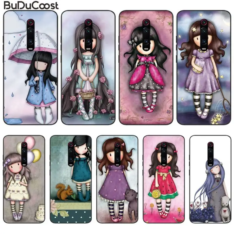 

Chenel Cute cartoon San Toro Gores Black TPU Soft Rubber Phone Cover for Redmi Note 8 8A 7 6 6A 5 5A 4 4X 4A Go Pro Plus Prime