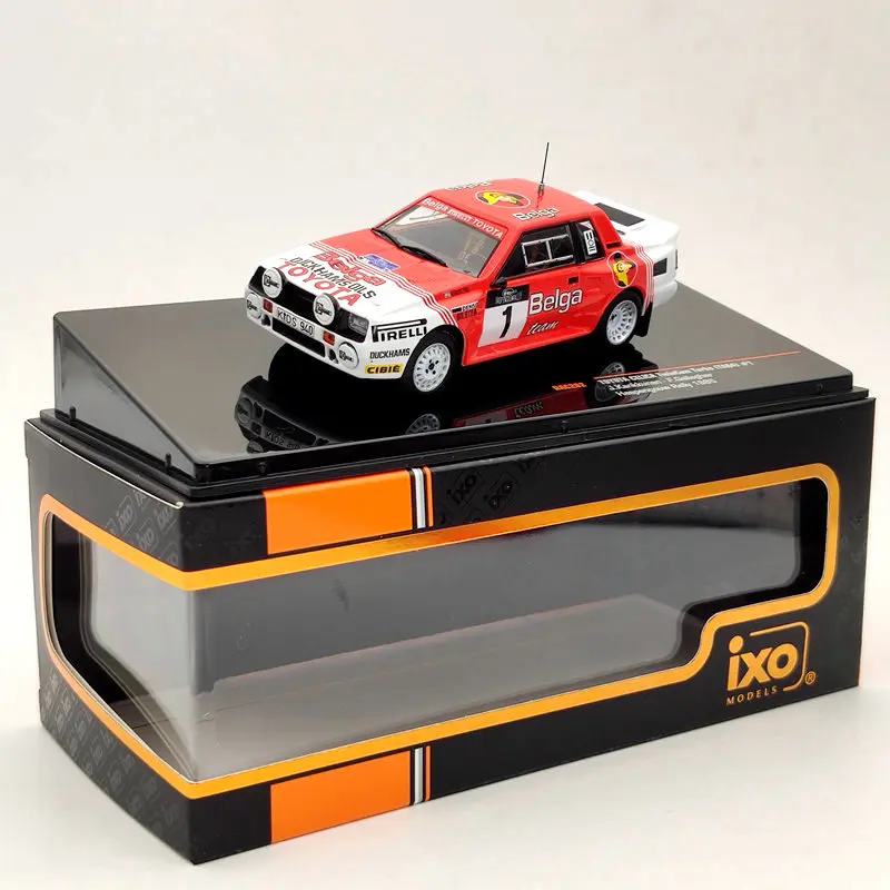 1:43 IXO для TY Celica Twin Cam Turbo TA64 #1 Rally ралли 2017 RAC282 игрушки автомобилей литье под
