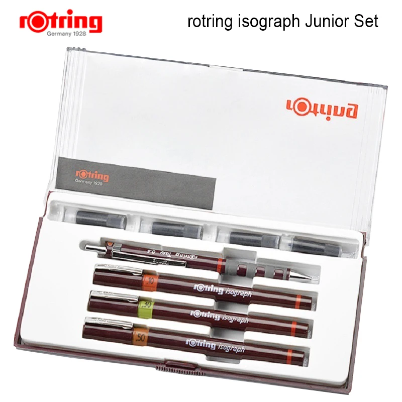 Rotring детский набор изограф наполненные чернила пористая ручка инструменты для