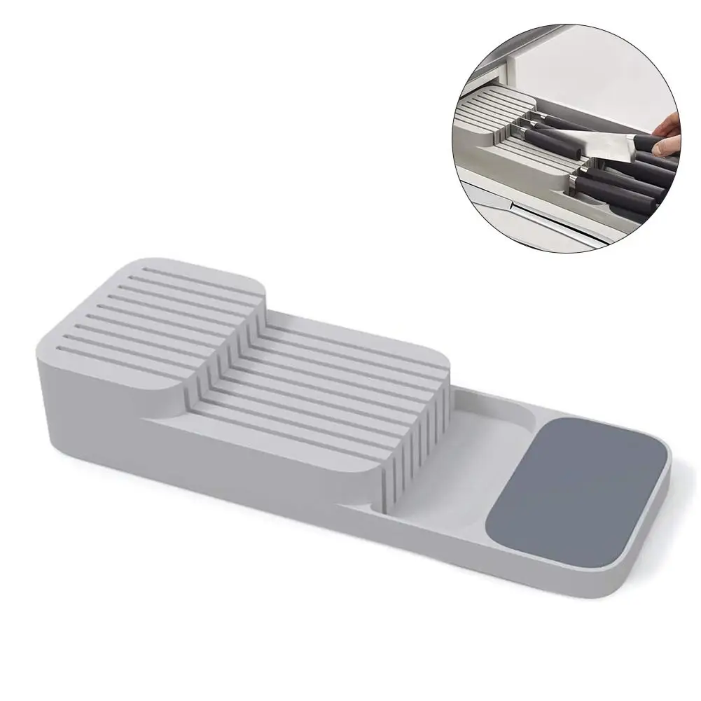 

1PCS Double-layer Cutlery Drawer Organizer Kitchen Drawer Organizer Tray For Cutlery Storage And Cutter Cutlery Trays Shelf