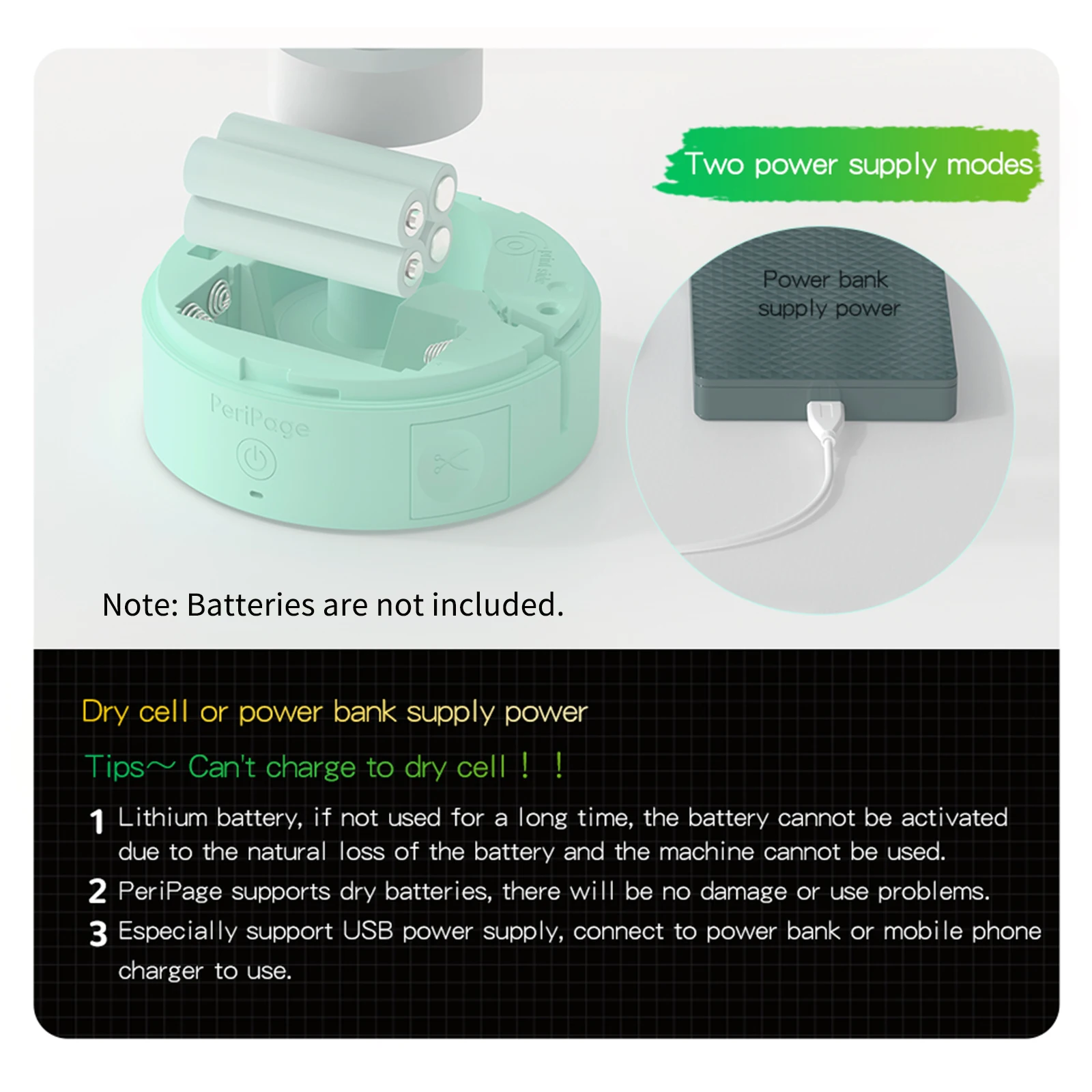 Мини принтер PeriPage L1 карманный Bluetooth для этикеток стикер без чернил портативный