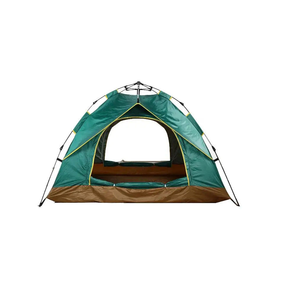 

Folding Tent Durable Polyester Green 4 Person Travel Hiking Outdoors Double Layer Tent Hanging Bed Mosquito Net Automatic Tent
