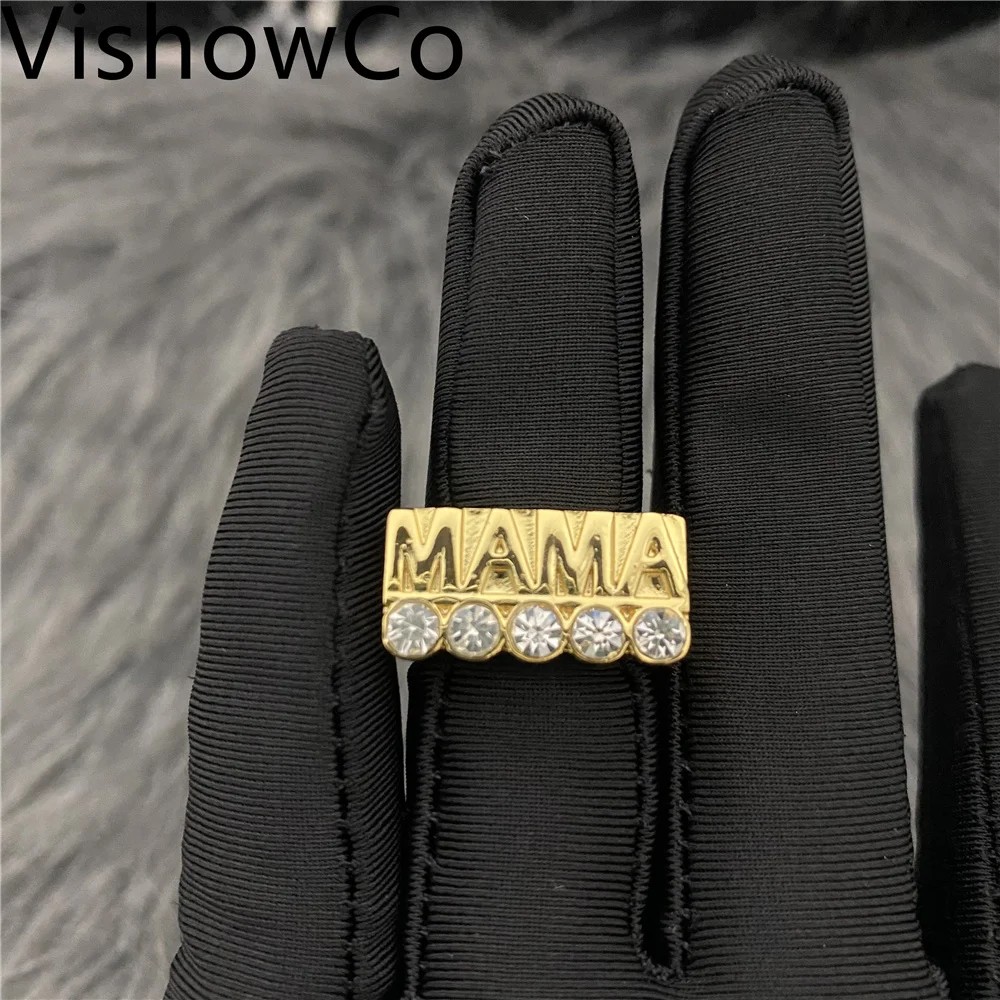 2021 New Custom Name Ring Gold Personality Hip Hop Ring Women Fashion Punk Letter Ring Gift