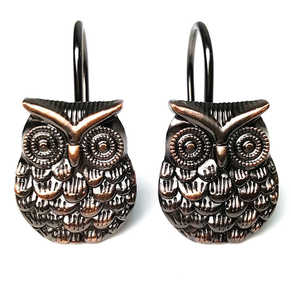 Горячая Сова декоративный занавес для ванной s Крючки Кольца занавески душа