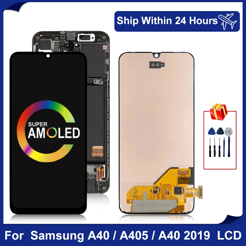 Супер Amoled для Samsung Galaxy A50 ЖК дисплей SM A505FN/DS A505F/DS A505 сенсорный экран дигитайзер с