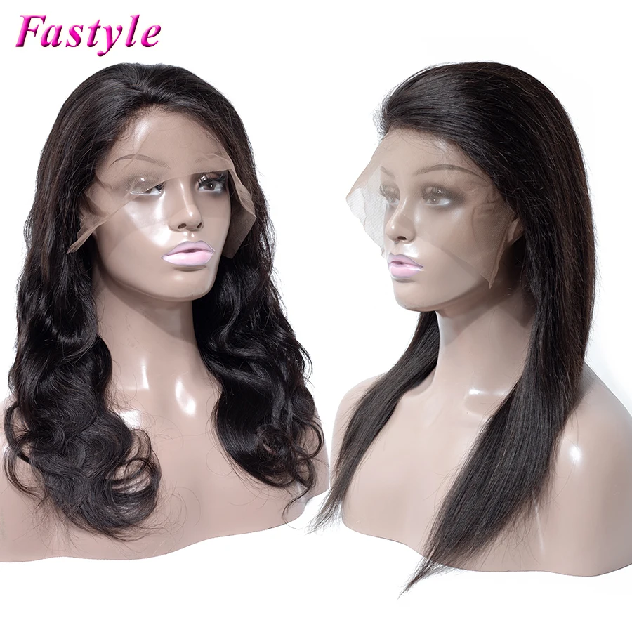 13X4 Lace Frontal Human Hair Wigs Body Wave Straight Brazilian Virgin Front Wig Wholesale Factory Price On Sale | Шиньоны и парики
