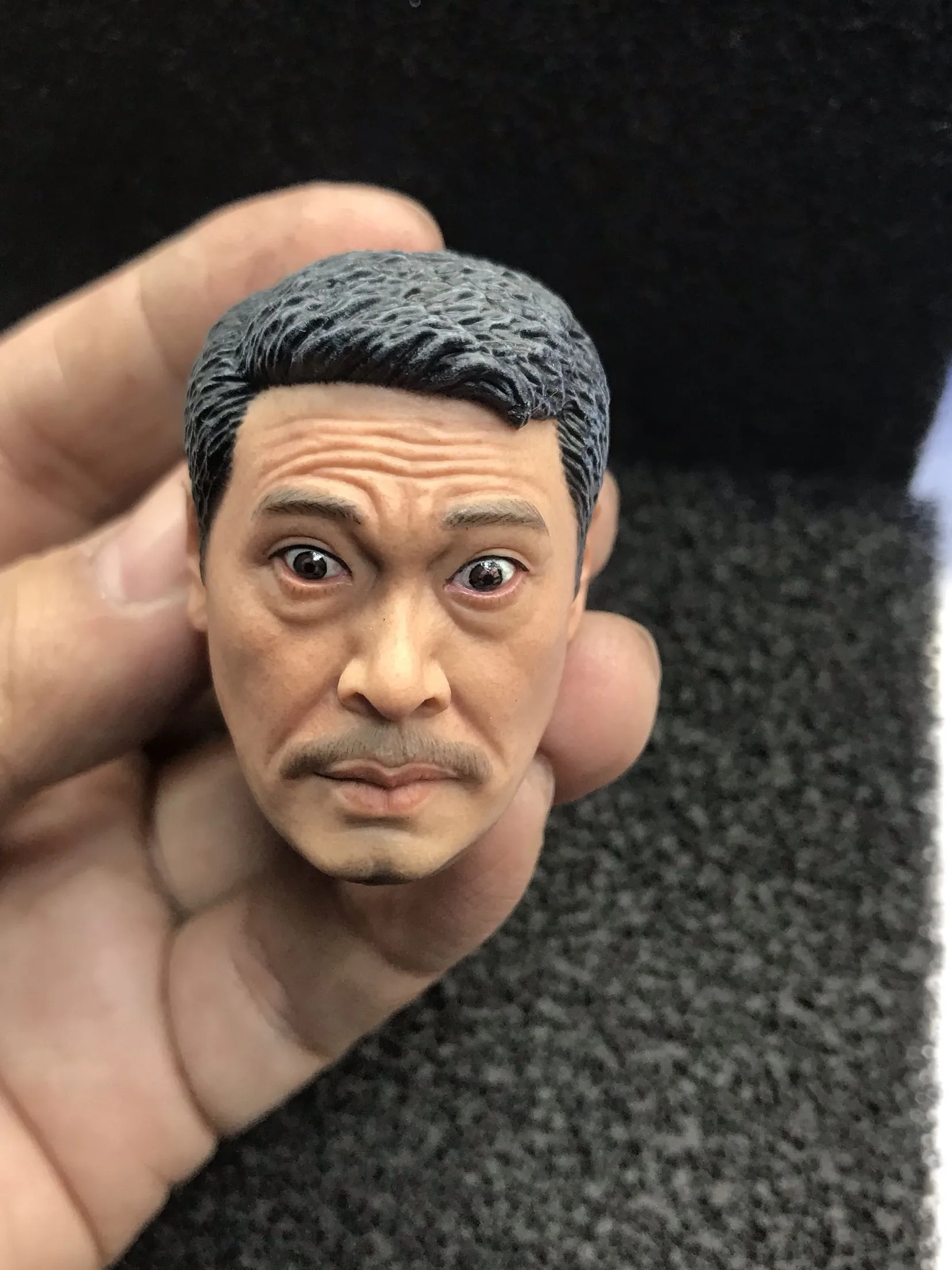 

1/6 scale Chinese Movier Star head sculpt Wu MengDa for Male Figure Body