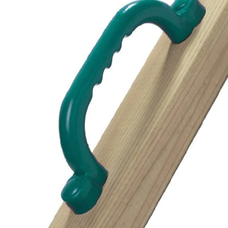 Набор из 2 предметов: темно зеленые ручки с ручкой твердые безопасные игрушечные