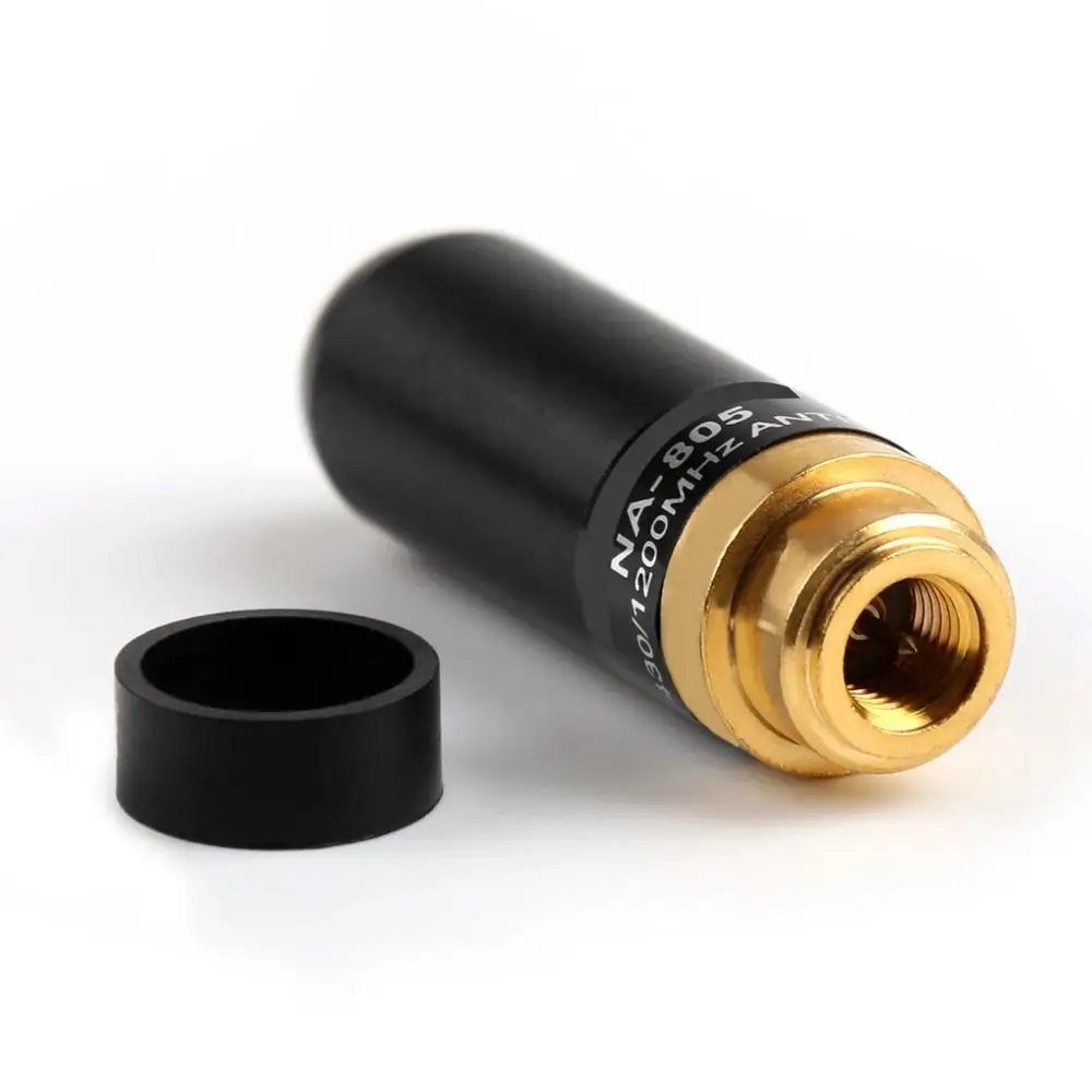 

Artudatech 1Pcs NA-805 4cm Short Dual Band Antenna SMA-Male For YAESU For ICOM Radio