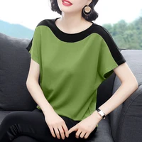 cotton tee shirt solid color basic t shirt women casual o neck harajuku summer top korean hipster female tshirt plus size m 4xl
