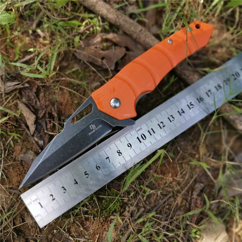 Оригинальный складной нож D2 лезвие G10 ручка Подшипник Карманный Флиппер Edc ножи