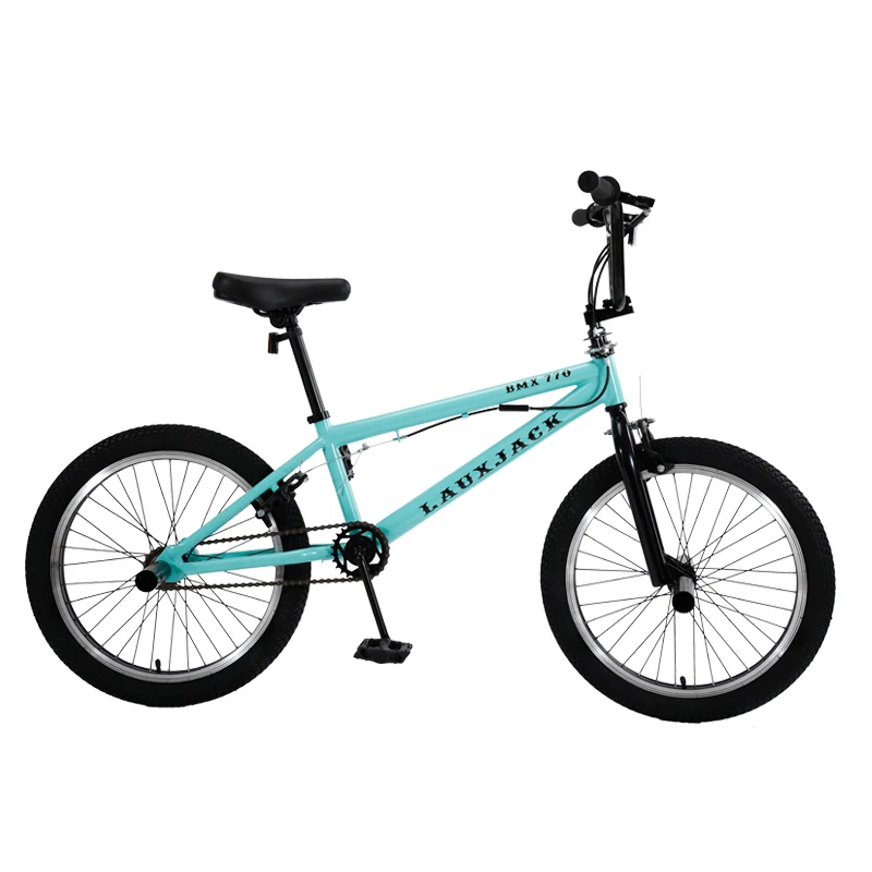LAUXJACK 20 дюймов велосипед BMX стальной для фристайла двойной трюк акробатический |