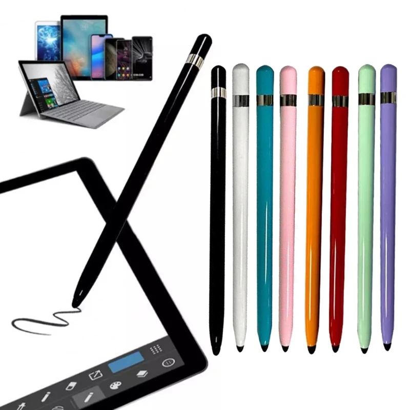 

2 in 1 Touch Screen Pen Stylus Capacitance Pen Disinfection Alcohol Pen Fiber G6DD