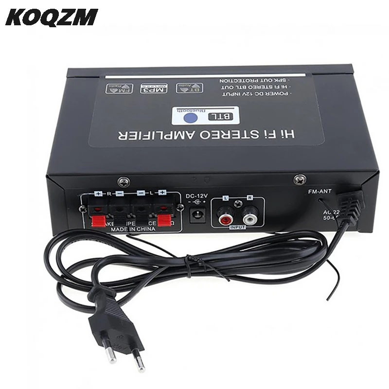 800 Вт Высокоточный цифровой Интеллектуальный Bluetooth стерео аудио усилитель