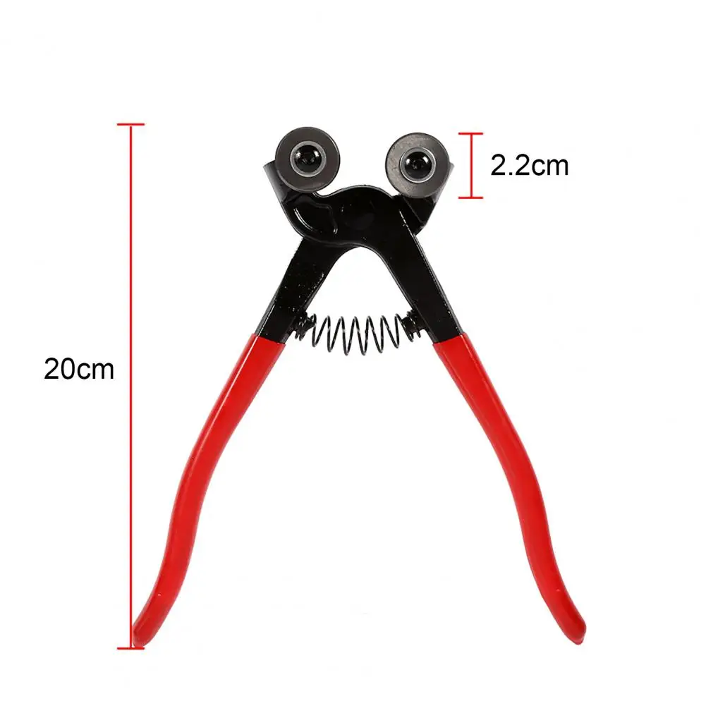 8inch Double Roller Wheel Blades Mosaic Cutting Plier Ceramic Nippers Non-slip Handle High Hardness Tile Pliers for Glass Cutter - купить по