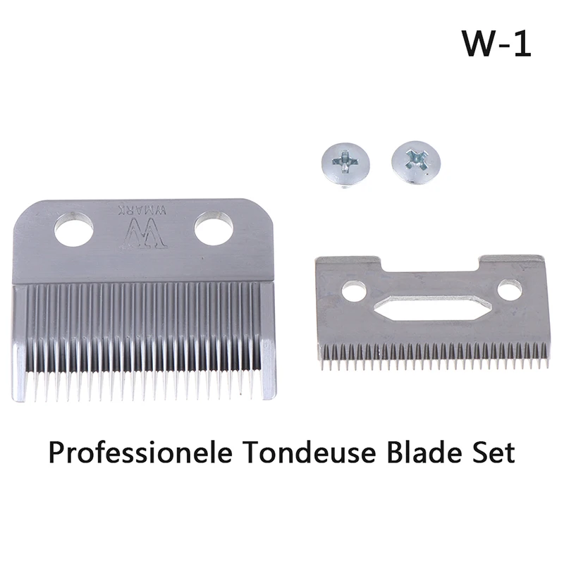 2pcs W-1 Profession 2-Gat Replacement Clipper Blade Trimmer 440C Moveable High Quality | Красота и здоровье