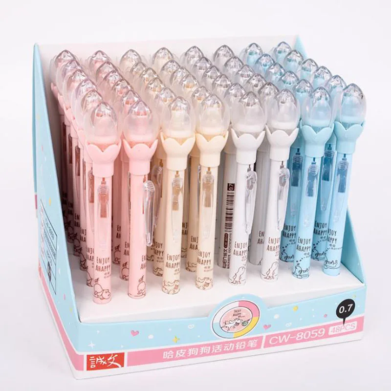 Эллен Брук 1 шт. милый боковой пресс автоматический механический карандаш для