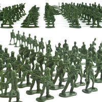 100pcs mini classic military soldiers figures models playset desk decor toddler army men kids toy gift accessories children toy