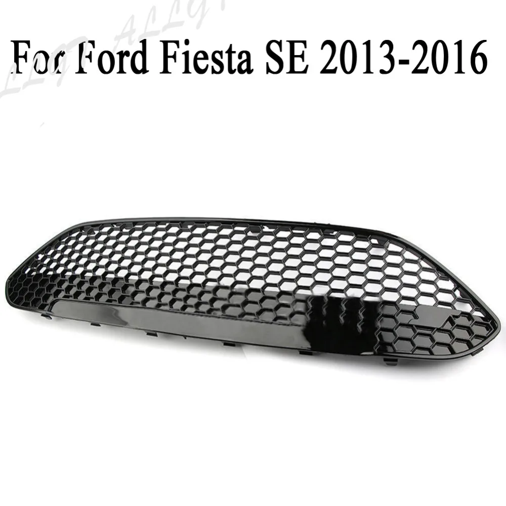 Передняя Центральная сотовая сетка решетка подходит для Ford Fiesta SE 2013 хэтчбек седан