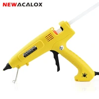 newacalox 300w hot melt glue gun eu plug smart temperature control copper nozzle heater 220v 11mm glue stick repair heat tool