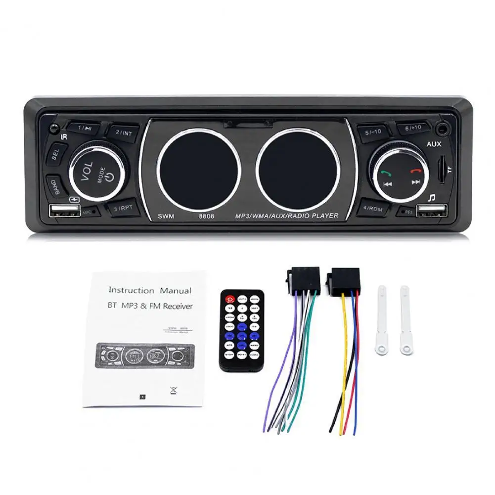 

SMW8808 плеер Bluetooth 4,0 12 в автомобильный MP3 музыкальный плеер радио