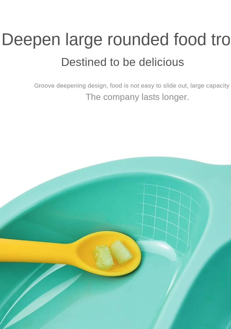 Детская обеденная тарелка zq стандартная устойчивая к падению твердая миска для