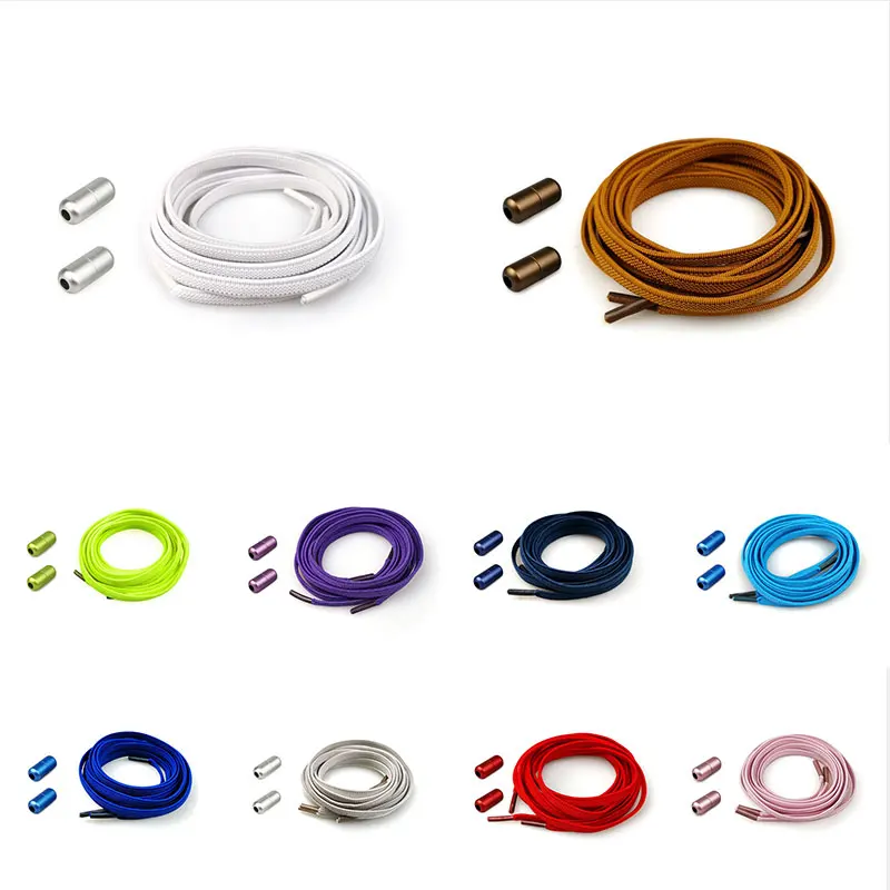 

Шнурки для кроссовок унисекс, плоские эластичные, без завязывания, специальные креативные, для детей и взрослых, 1 пара