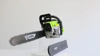 vido durable high efficiency 2 stroke 45cc chain saw for garden tools woodwork to cut wood with oregon chain