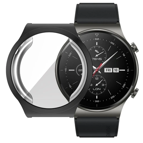 Чехол из ТПУ для HUAWEI WATCH GT 2 Pro, мягкий всесторонний защитный чехол для экрана, бампер, чехлы для huawei gt2 pro, полная защита экрана