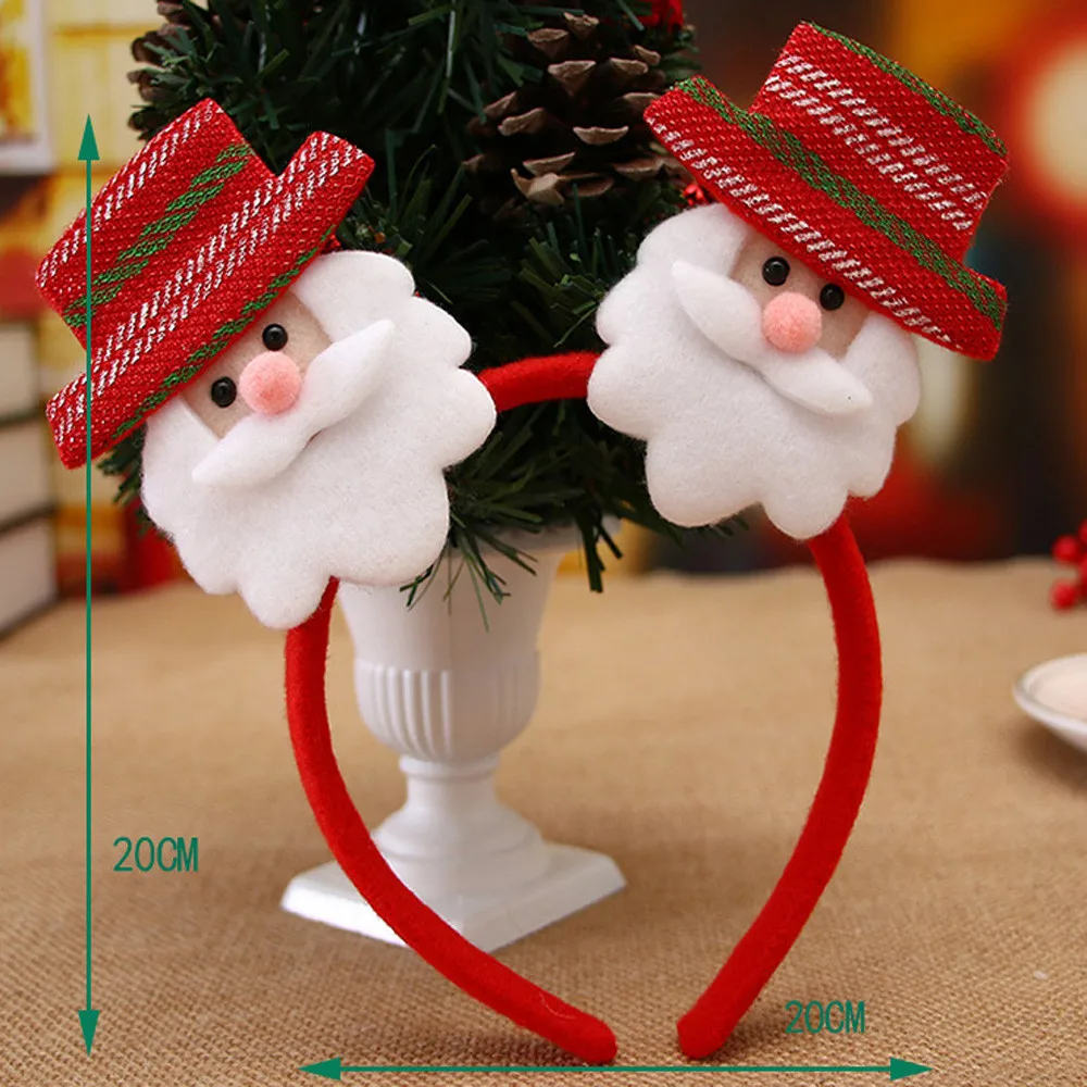 Горячая Рождественская осветительная повязка Санта-Клаус Снеговик Олень