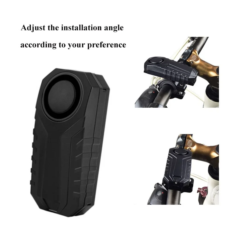 Сигнализация велосипедная Антивор 113dB беспроводной пульт дистанционного