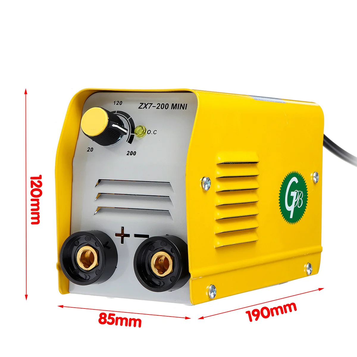 

ZX7-200 110V Mini 20A-200A Electric Welding Machine IGBT DC Inverter ARC Welding-welders 50-60Hz Yellow