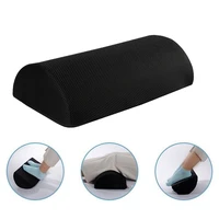 portable slowly resilient elastic cotton footrest pillow mat home office under desk footstool cushion foam non slip pedal tool
