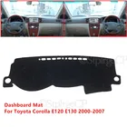 Коврик для приборной панели автомобиля, для Toyota Corolla E120 E130 2000-2007