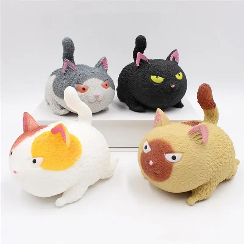 

1Pc Adorable Cat Shaped Design Vent Toy Creative Decompression Plaything