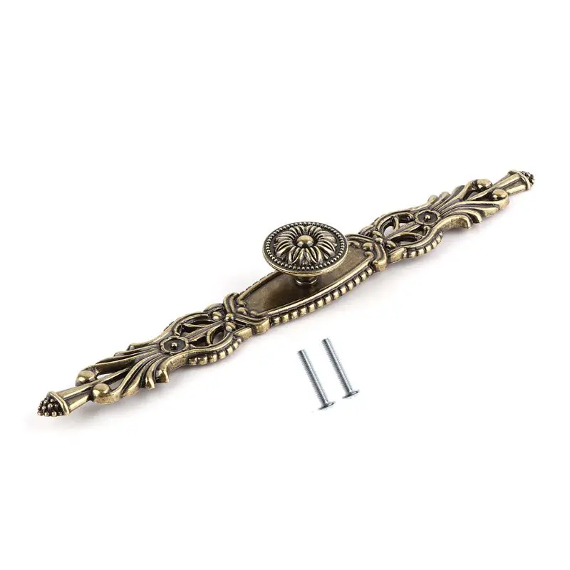 Simple Antique Chinese Cabinet Door Handle Green Bronze Wardrobe Bookcase Shoe Bedside Table Drawer | Обустройство дома