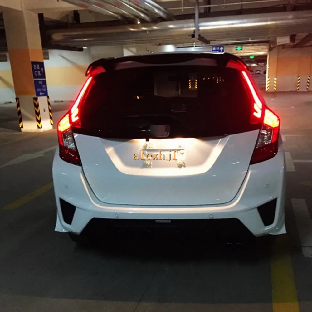 Задний светодиодный фсветильник светильник для HONDA FIT JAZZ 2014 2018|driving lights|brake lightrear fog