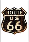 Route 66 металлическая вывеска-новая ретро стена для дома Бар Паб винтажный Декор для кафе, 8x12 дюймов