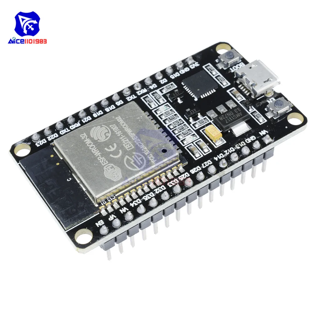 Diymore ESP32 ESP 32 CP2102 Беспроводной Wi Fi Bluetooth ESP8266 макетная плата Micro USB Dual Cor модуль для IoT
