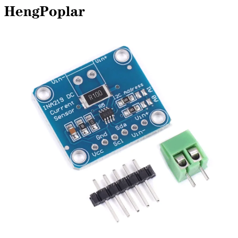 

MCU-219 INA219 I2C interfaces Zero-Drift bi-directional current / power monitoring sensor module