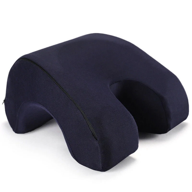 Navy Blue Для сна, отдыха пенная Подушка с запоминанием, подушка с лицевой стороной вниз подушку офис Поддержка мягкие подушки офисное Поддержка глава здравоохранения декоративный светильник - Цвет: Navy Blue