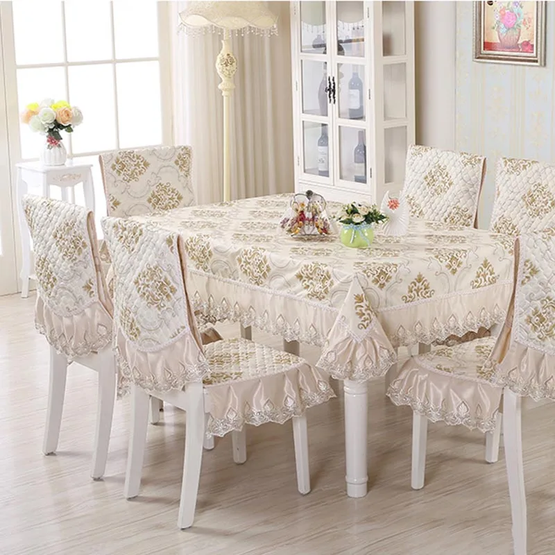 9/12/13 шт/Набор для вышивания Скатерти на элегантном толстом скатерть Пылезащитная