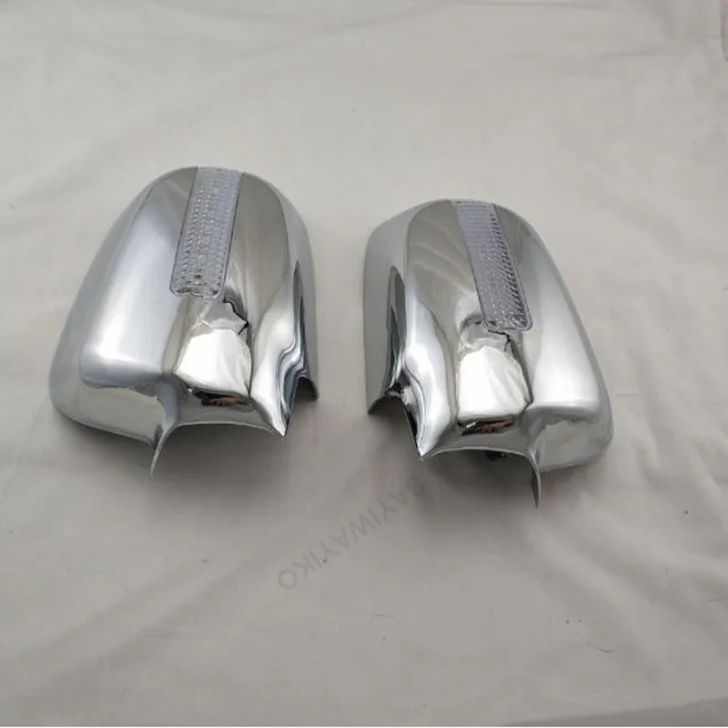 ABS хромированное зеркало заднего вида светодиодный сигнал поворота