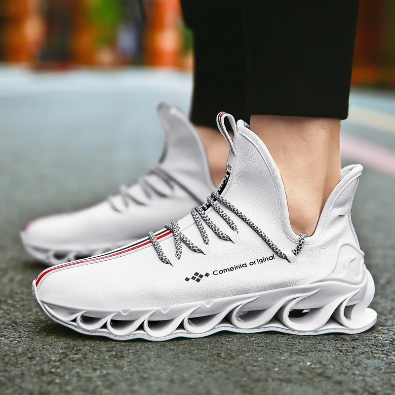 

New Hot Sale Men Casual Shoes Lace Up Comfortable Men's Shoes Ultralight Walking Sneakers Size 39-45 Dropshipping