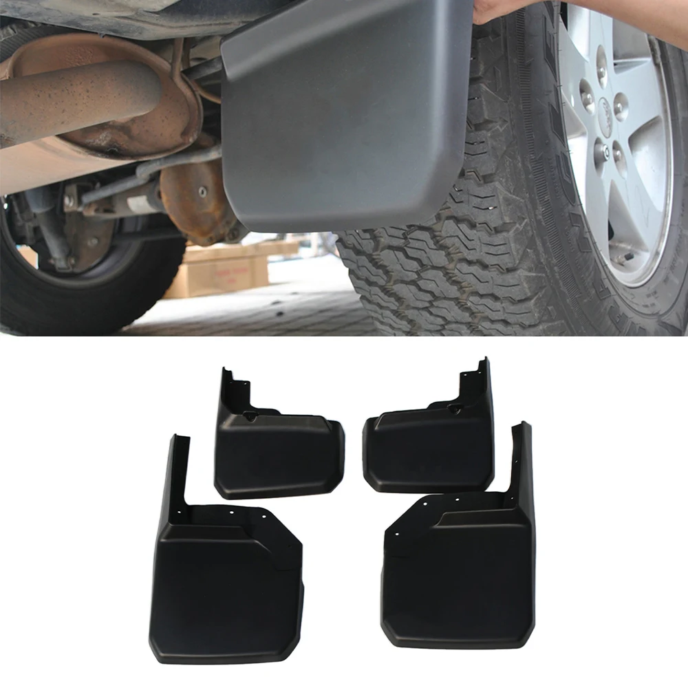 Передние и задние брызговики брызговик крыло для Jeep Wrangler JK JKU 2007 2017 2/4 двери