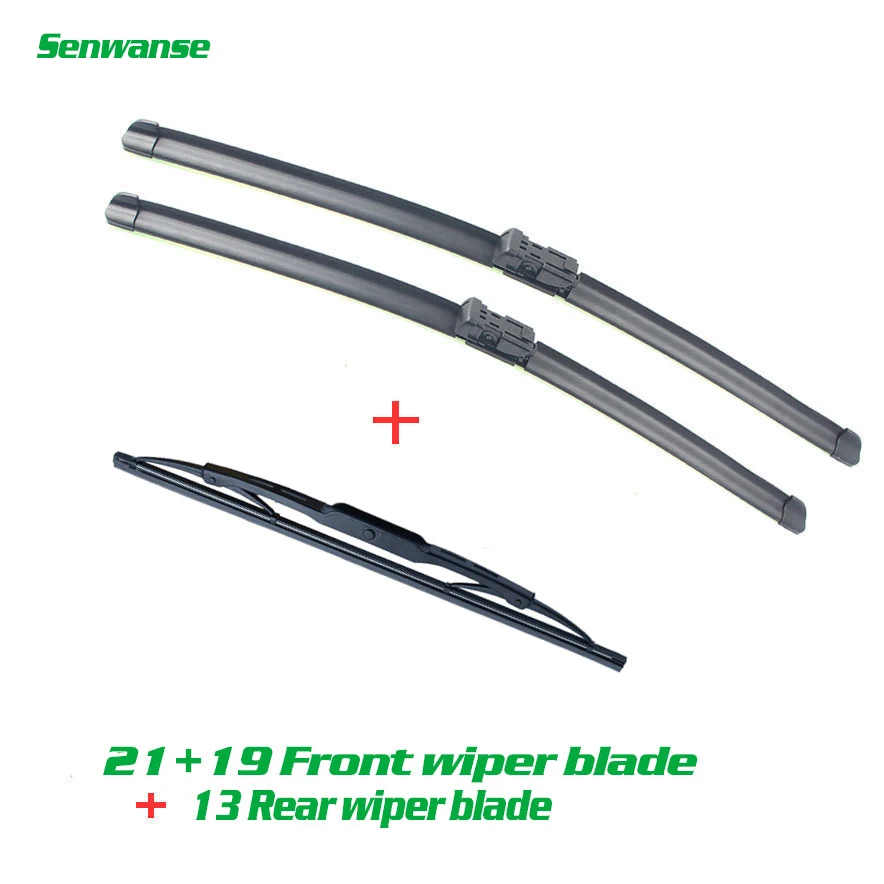 

Senwanse Front and Rear Wiper Blades For Chevrolet Trax 26 "& 14" 2012-2017 Car Windshield Windscreen Wiper 26+14+10