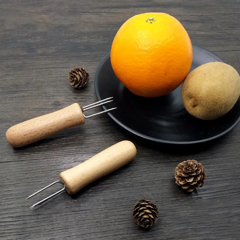 Кукурузная вилка Cob шпажки держатель для пищи и барбекю подставка кукурузы зубцы